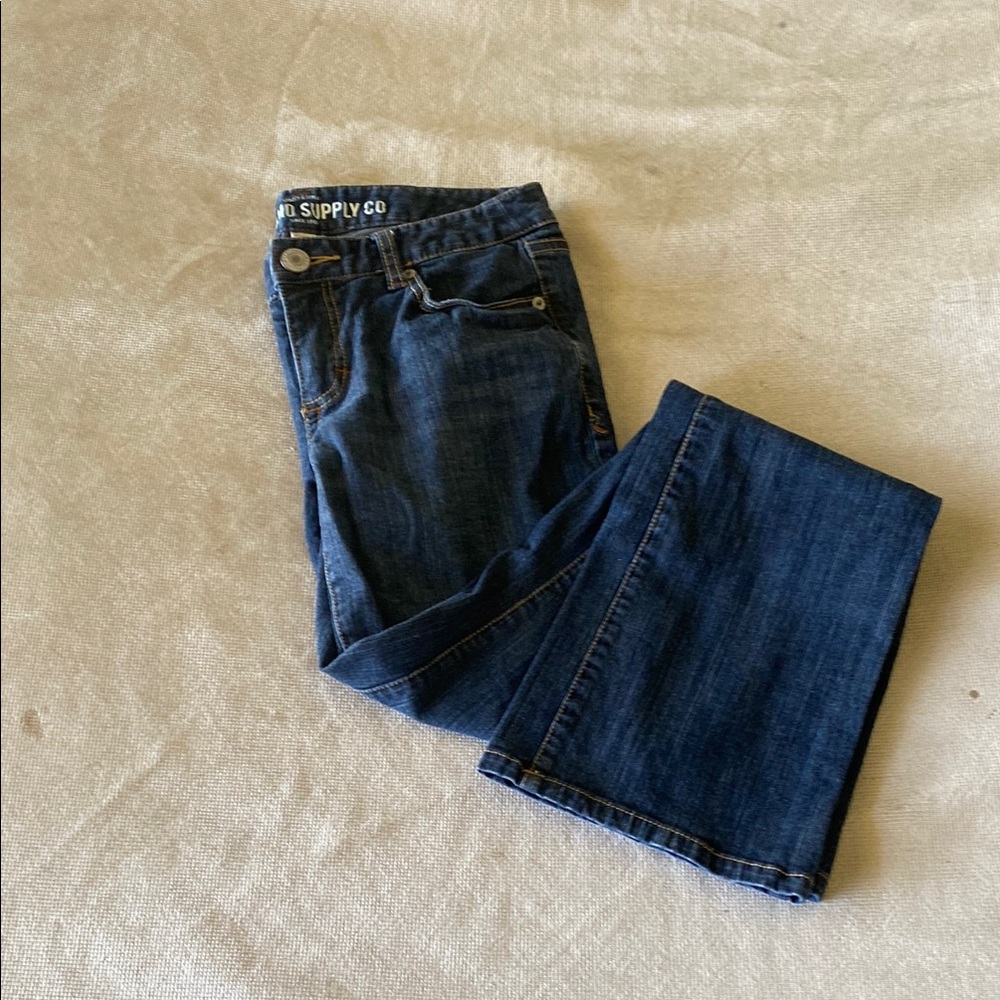 Mossimo Supply Co. Blue Straight Leg Jeans